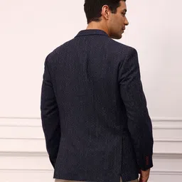 mr bowerbird Men Self Design Single Breasted Casual Blazer image 4