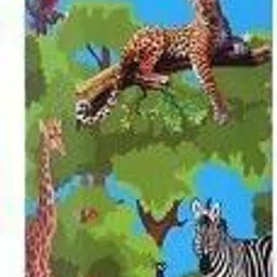 skoodle Eco-Friendly Wildlife Recycled Paper Pencil for Drawing, Writing and Sketching | Wildlife 50 Round Shape Pencils | Made Out of Recycled Paper | with 5 Different colours of : 5 Boxes Pencil image 4