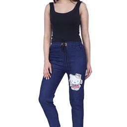 royalhub Women Regular Mid Rise Blue Jeans image 4