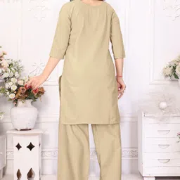 jency fashion Women Viscose Rayon Ethnic Top Palazzo Set image 2