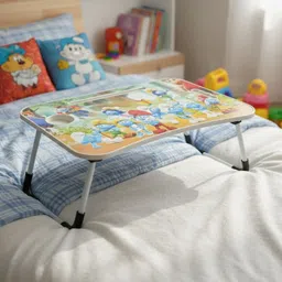 kiara quality first Kids study and activity foldable and movable wood portable laptop table Wood Portable Laptop Table-picture-16