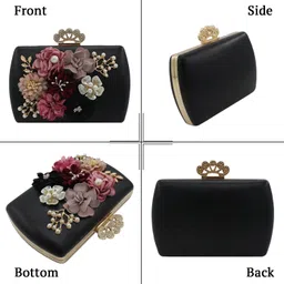 syga Casual Blue Clutch image 4