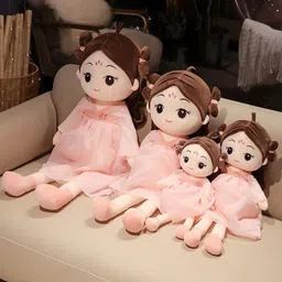 an teddy Kuku Japaneis Doll Soft Plush Stuffed Toys Birthday Gift for Baby Girls - 45 cm image 4