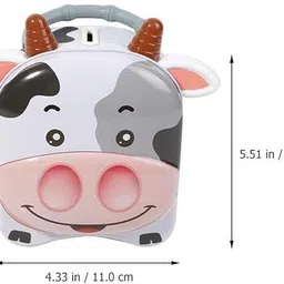 fatfish Rocket Piggy Bank with double digit password locking for Kids Coin Bank image 4