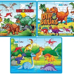 funblast Dinosaur and Bird Jigsaw Puzzle for Kids Jigsaw Puzzle for Kids of Age 3-5 Years – 96 Pcs image 2