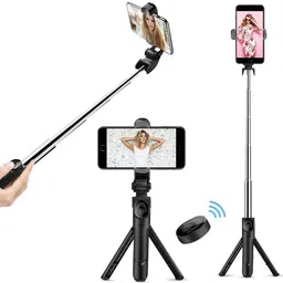 XITARA XT-02 Bt Extendable Selfie Stick with Wireless Remote Tripod, Monopod-picture-11