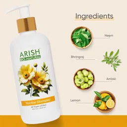 arish bio-natural NORMAL SHAMPOO image 2