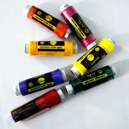 shining moon Multi Color Thread image 4