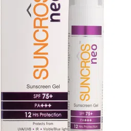suncros Sunscreen - SPF 75+ PA+++ Neo Sunscreen Gel SPF 75+ & PA+++, 12-Hour Sun ProtectionM-picture-13