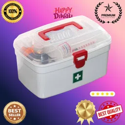 evara international Rectangular Medicine Box, Medical Box, First aid Box,Multi Purpose Box_K34 First Aid Kit-picture-29