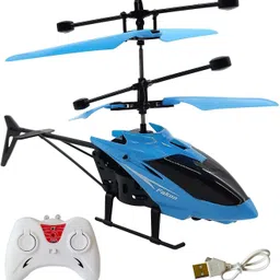 toodles New_Kids Plastic Induction Type 2-in-1 Flying Helicopter with Remote34_228-picture-26