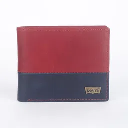 levi's Men Casual Red Genuine Leather Wallet-picture-36