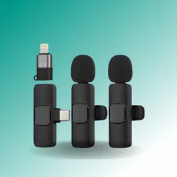 guggu K9 Dual Wireless Mic WithCollar Microphone for YouTube &Live Voice RecordingF20 Microphone-picture-47
