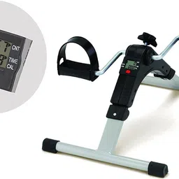 buy from best Digital Portable Foot Hand Pedal Exerciser Cycle for Home Gym Fitness Weight Loss Mini Pedal Exerciser Cycle-picture-10