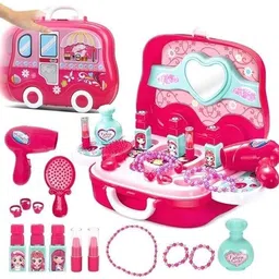 ridhimani So Fashion You Beauty Suitcase Makeup Case Toy | Portable Fashion Makeup Set Toy-picture-48