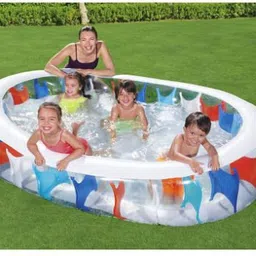 intelligent Inflatable (IND*0985) Elliptic Family Swimming Pool , 54066 Inflatable Swimming Pool-picture-32