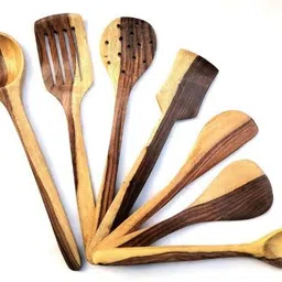 sirara praveen Non-stick cooking spoon |serving spoon| Table spoon| cutlery set| kitchen tools Kitchen Tool Set image 2