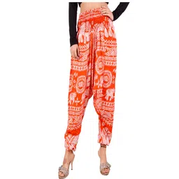narnari Printed Rayon Women Harem Pants-picture-23