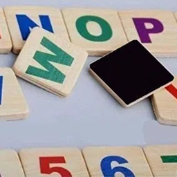 niyamat Magnetic Wooden Multipurpose Double-Sided Writing, Drawing Board image 4