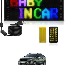 ayw Programmable LED Sign High Quality Flexible Screen Light-191 Car Fancy Lights image 1