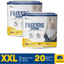 friends Premium Pull Up Pant Adult Diapers - XXL-picture-20