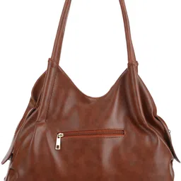 house of common Women Brown Shoulder Bag image 4