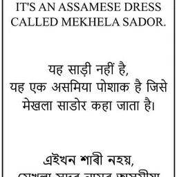 vraj creation Woven Mekhela Chador Pure Silk Saree image 5