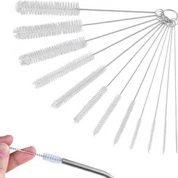 Straw Cleaner Brush Set 12 Pack Tube Brushes for Bottles Sippy Cups Tumblers-image-23