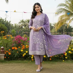 fashionwear Cotton Silk Blend Women Churidar-picture-28