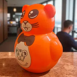 chaknak Light and Music Tiger Roly Poly Tumbler Doll, Rattle image 4