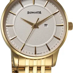 sonata Festive Collection Analog Watch - For Men 77153YM01|77153YM01|77153YM01 image 1