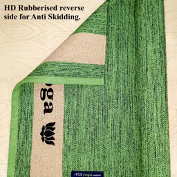 ase yoga india COTTON YOGA MAT FOREST IMMENSE 5 mm Yoga Mat image 2