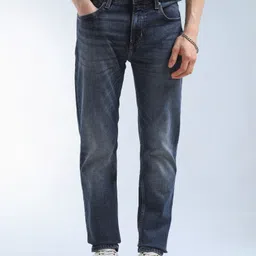 flying machine Men Tapered Fit Mid Rise Blue Jeans-picture-14
