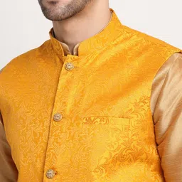 kraft india Paisley Men Waistcoat image 4