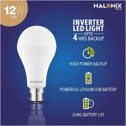 halonix 12 W Inverter Standard B22 Inverter Bulb image 3