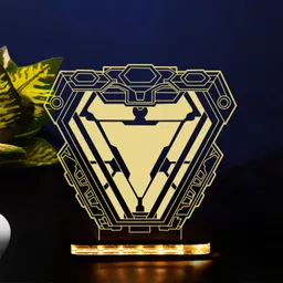 starlaser 3D Illusion Ironman655 Arc Reactor Acrylic Table lamp Gift for Avengers Lover Table Lamp-picture-11