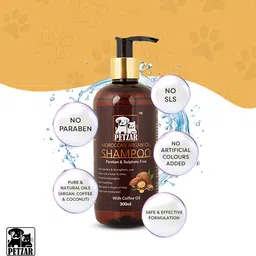 petzar Hairfall & Itch Itch control 2 in 1 Dog Shampoo & conditioner| Natural FormuLa| Anti-dandruff, Allergy Relief, Anti-itching, Conditioning orchids Dog Shampoo image 3