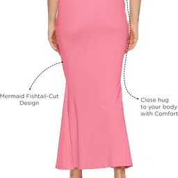 Woo THiNG Women In Solid-Shapewear Lycra Blend Petticoat image 2