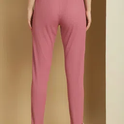 mack jonney Women Solid Pink Track Pants image 2
