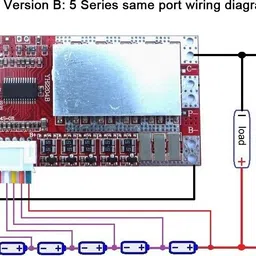 electrolight 5S 50A 21V PCM BMS 18650 lithium Li-ion battery protection board Multipurpose Controller image 4