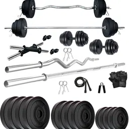 krx 40 kg PVC 2 WB/PVC WI Home Gym Combo-picture-23