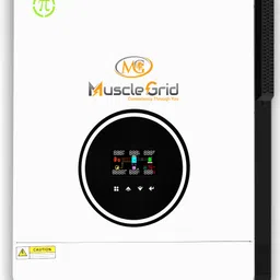 musclegrid india 6.2 KW True Hybrid HEAVY DUTY Triple MPPT Battery Less Solar (Support LiPO4 Battery) Android and iPhone Monitoring 48V Pure Sine Wave Inverter-picture-19