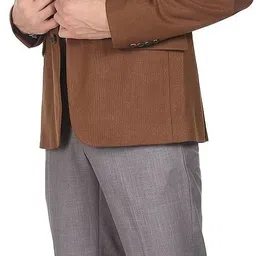 arrow Men Self Design Single Breasted Casual Blazer image 3