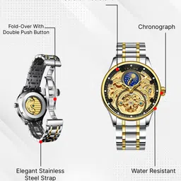 tevis Analog Watch - For Men T820 Automatic image 4
