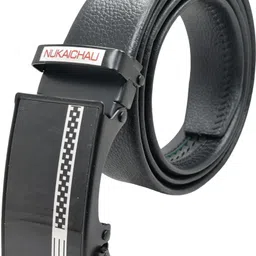 nukaichau Men Formal, Casual, Evening, Party Black Artificial Leather, Texas Leatherite Belt-picture-25
