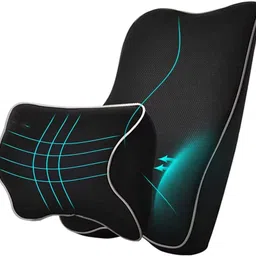 ugs Ultimate Orthopaedic Backrest for chair and car with headrest cushion kit- Back / Lumbar Support image 1