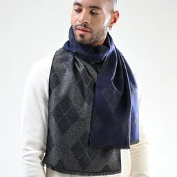 Cazzano Checkered Men Muffler image 5