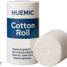 huemic assure 500gram Pure Absorbent Cotton Roll for Baby Care |Soft Cotton 15 Gauze Medical Dressing-picture-37