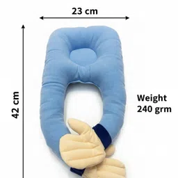 girdhar Cotton Sleeping Pillow Pack of 1 Solid Hugging pillow image 3