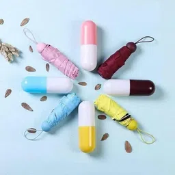 v21 Capsule Folding Umbrella Compact UV & Rain Protection Umbrella image 5